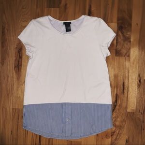 Ann Taylor Petite Short Sleeve Top